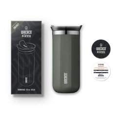Cestovný termohrnček Wacaco Octaroma Grande - Dim Grey 435 ml