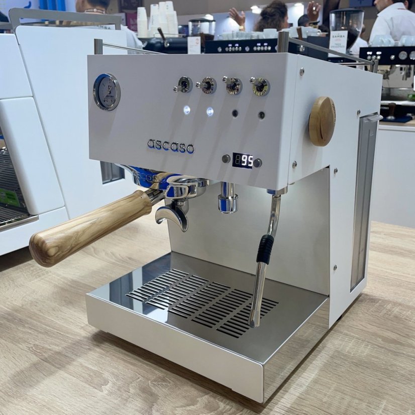 Ascaso Steel UNO PID White&Wood