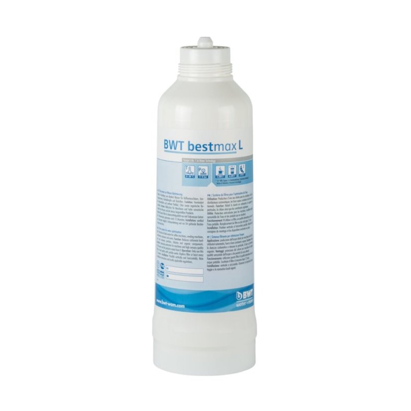 Cartucho de filtro de agua con capacidad de 5200l marca BWT Bestmax L