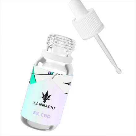 Natural full-spectrum CBD oil 5%, 10 ml, Cannapio