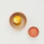 Orangefarbene Aoomi Sand Bowl zum Servieren, ideal für elegantes Tafeln.