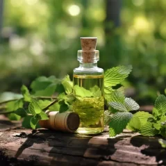 BIO Meduňka ass 100% naturel essentiell Uelek, deen e frëschend a berouegend Arome enthält. BIO Meduňka ass 100% naturel essentiell Uelek, deen e frëschend a berouegend Arome enthält.