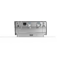 Professional two-group espresso machine Eagle Tempo 2GR Neo in black color.