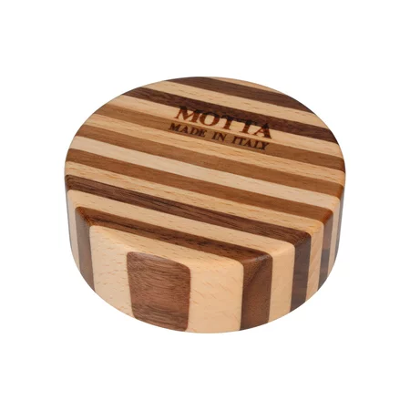 Base en bois brun pour tamper, idéale pour le rangement sécurisé et la protection de votre tamper.