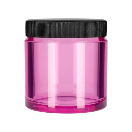 Pink Comandante coffee storage container, ideal for storing freshly ground coffee.