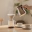 Dripper céramique blanc Kinto OCT 4 tasses - porcelaine japonaise