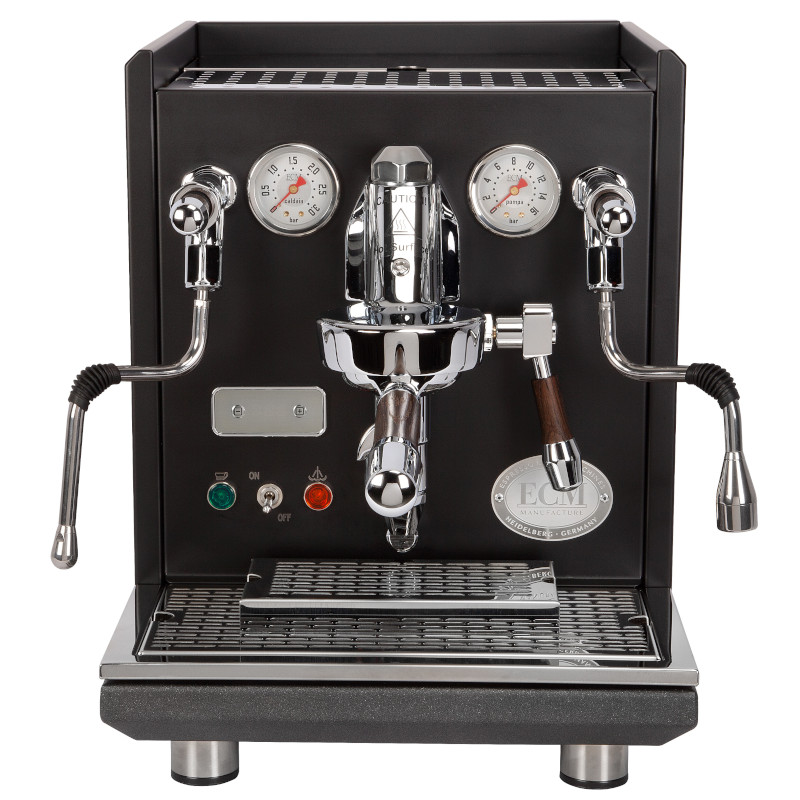 ECM Synchronika Black Walnut - Machine à café premium à double chaudière