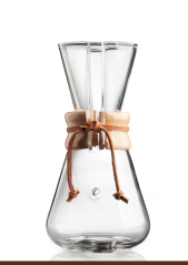 Chemex Classic mit Holzgriff, 6 Tassen (880 ml)