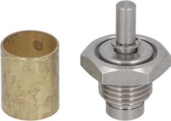 VANNE D'ASPIRATION ø 1/4 "M S/STEEL