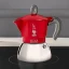 Bialetti Moka Induction 6 šálků červená