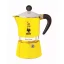 Cafetière Bialetti Rainbow 1 en jaune.
