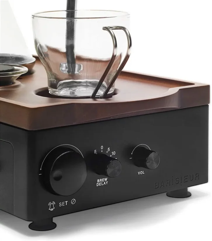 Joy Resolve Barisieur Tea & Coffee Alarm Clock Noir