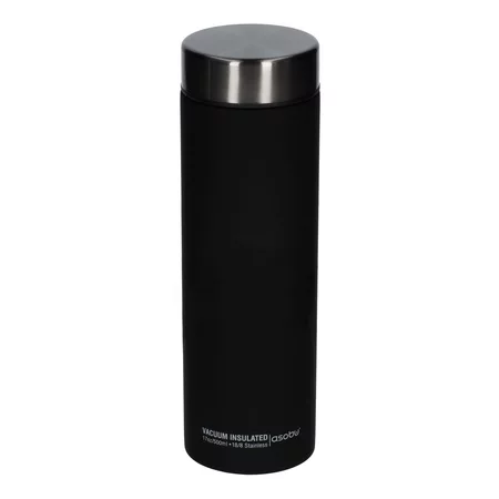 Travel mug Asobu Le Baton in gray with a capacity of 500 ml, ideal for keeping beverages at the right temperature.