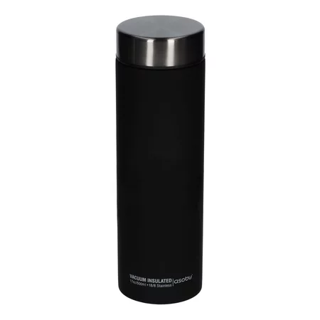 Termo vaso Asobu Le Baton en color gris con capacidad de 500 ml, ideal para mantener las bebidas a la temperatura deseada.