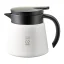 Balta termosinė Hario Insulated Server V60-02 iš nerūdijančio plieno 600 ml tūrio, puikiai tinka kavos mėgėjams.