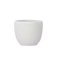 Blanca taza de cappuccino Aoomi Salt Mug A05 con capacidad de 170 ml.