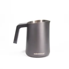 Black Subminimal Flowtip milk pitcher with a capacity of 450 ml