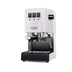 Ekspres do kawy Gaggia New Classic EVO w białym kolorze. Ekspres do kawy Gaggia New Classic EVO w białym kolorze.