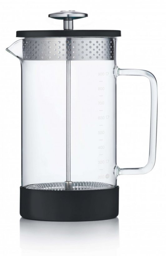Barista & Co Core Coffee Press Black 1000 ml Black - French press: material : Stainless steel