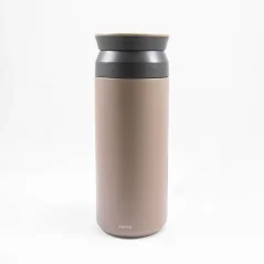 Khaki-colored Kino Travel Tumbler 500ml thermal mug