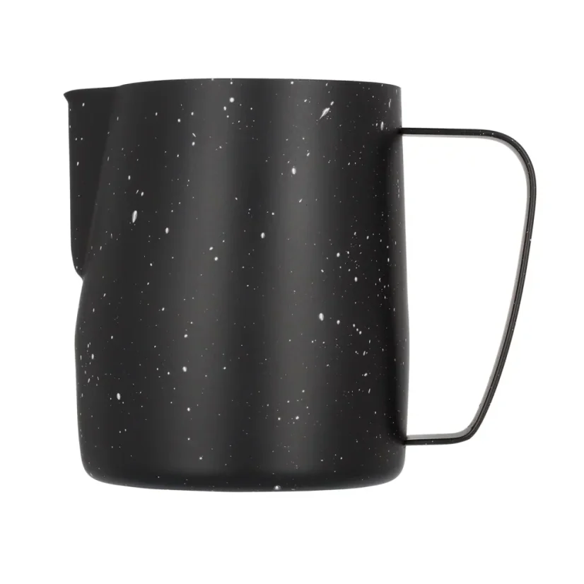 Rückseite der Barista Space Star Night Teflon Milchkanne 600 ml.