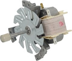 Ventilatormotor 38 W 240 V 50/60 Hz, mat metallescht Flügelrad, Spull a Montagegrëffer Ventilatormotor 38 W 240 V 50/60 Hz, mat metallescht Flügelrad, Spull a Montagegrëffer