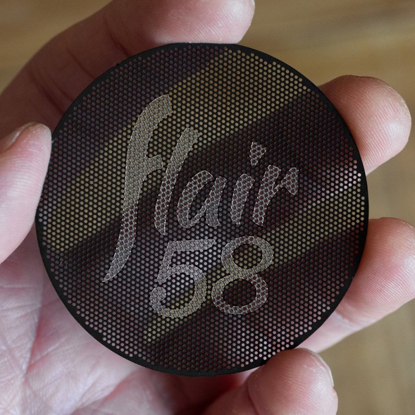 Écran en acier inoxydable amélioré pour Flair 58.