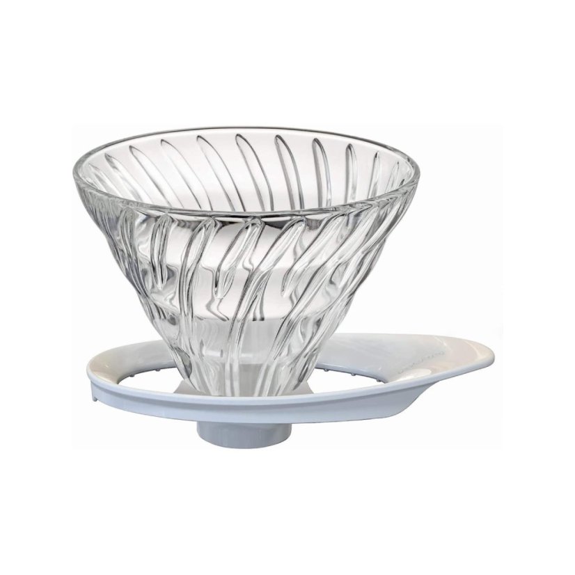 Hario skleněný dripper V60-02 bílý NEW