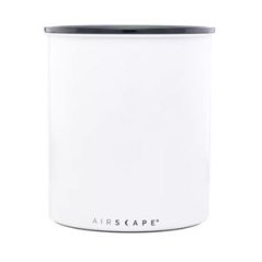Boîte à café AirScape 1 kg blanc mat - inoxydable étanche à l'air