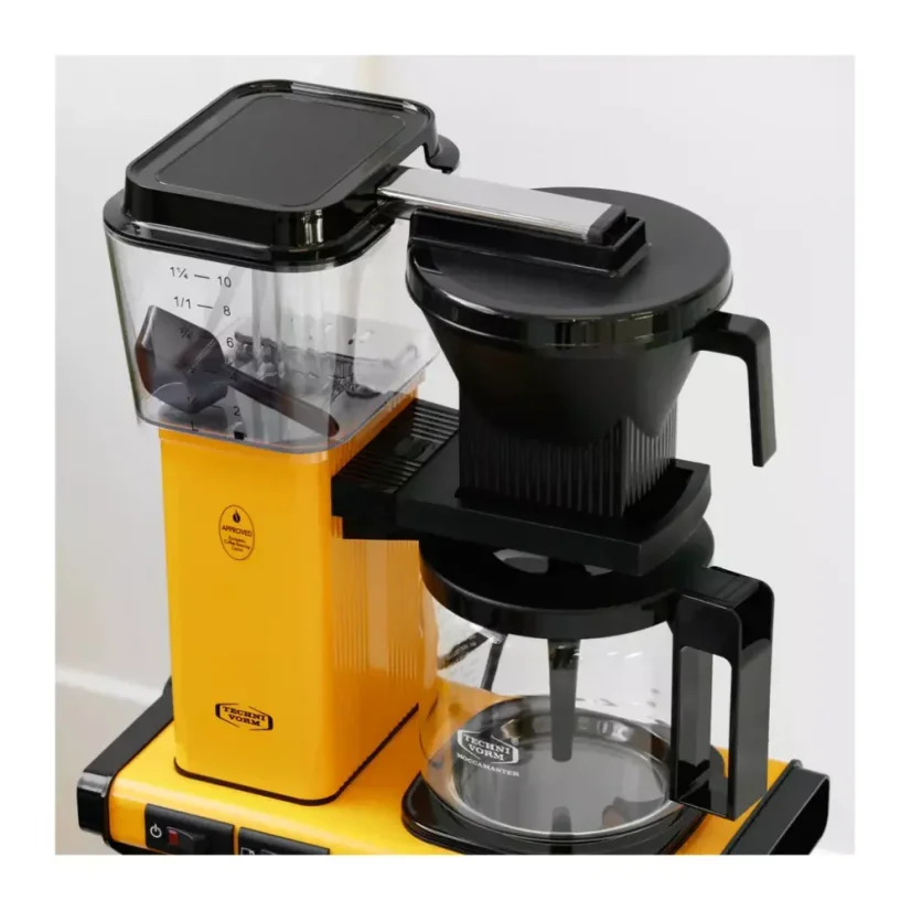 Moccamaster KBG Select Technivorm yellow drip tray