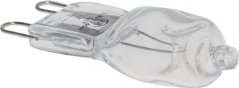 Halogen-Glühbir fir den Uewen WHIRLPOOL 481010391431, duerchsiichteg Luucht mat Stëftsockel. Halogen-Glühbir fir den Uewen WHIRLPOOL 481010391431, duerchsiichteg Luucht mat Stëftsockel.