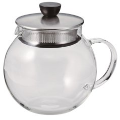 Hario Jumping Leaf Pot 600 ml, Téikann aus Glas