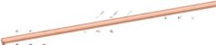 Koffer-Réier 1x4 mm – 25 m, riichte Stéck vun enger décker Kupferréier op enger Rull, Ufank vun engem méi laange Stéck Material Koffer-Réier 1x4 mm – 25 m, riichte Stéck vun enger décker Kupferréier op enger Rull, Ufank vun engem méi laange Stéck Material