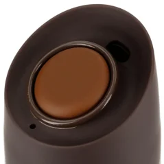 Brązowy kubek termiczny Asobu 5th Avenue Coffee Tumbler o pojemności 390 ml, idealny na podróże.