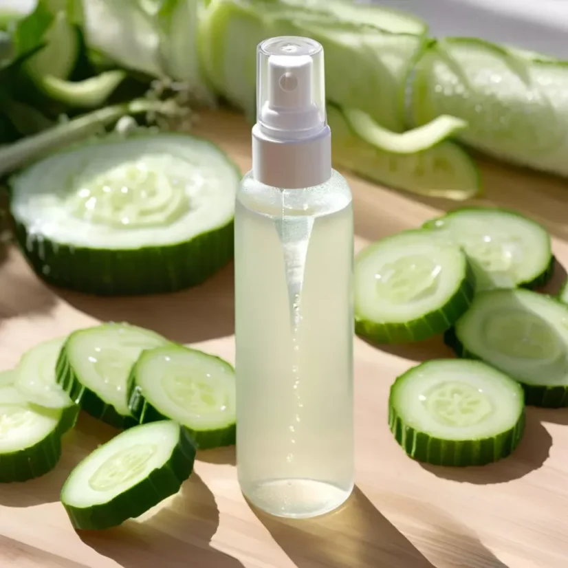 BIO Cucumber is a 100% natural hydrosol, perfect for refreshing the skin in summer.