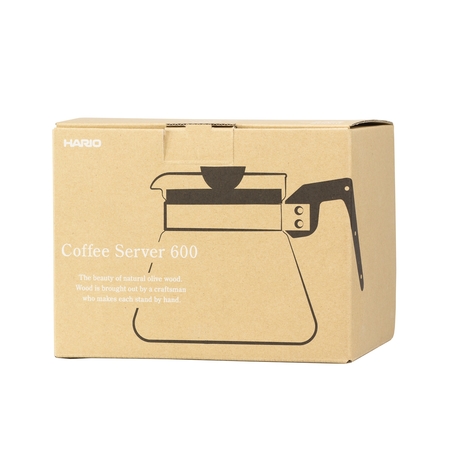 Hario Coffee Server 600 ml Legno d'ulivo