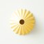 Dripper céramique Origami S jaune - V60 en porcelaine japonaise
