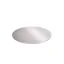 Feinmaschiger metallischer Filter für Aeropress, silbern mit weißem Hintergrund.