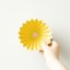 Dripper céramique Origami S jaune - V60 en porcelaine japonaise