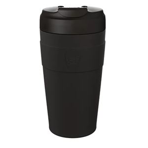 KeepCup Commuter BLACK 454ml - mug isotherme en acier inoxydable
