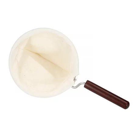 Filtre en tissu avec poignée pour Drip Pot 1 Cup, idéal pour préparer un café délicieux.
