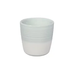 Porcelánový espresso hrnček Loveramics Dale Harris v bielo-azúrovej farbe s objemom 80 ml. Porcelánový espresso hrnček Loveramics Dale Harris v bielo-azúrovej farbe s objemom 80 ml.