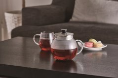 Hario Jumping Leaf Pot 600 ml, Téikann aus Glas