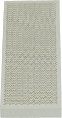 Keramik-Heizplack 175x60x13 mm, vun der Säit gesinn, weist d'Déckt vun der Plack. Keramik-Heizplack 175x60x13 mm, vun der Säit gesinn, weist d'Déckt vun der Plack.