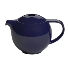 Porcelán teáskanna Loveramics Pro Tea denim színben, 600 ml űrtartalommal és infúzerrel a könnyű teakészítéshez.