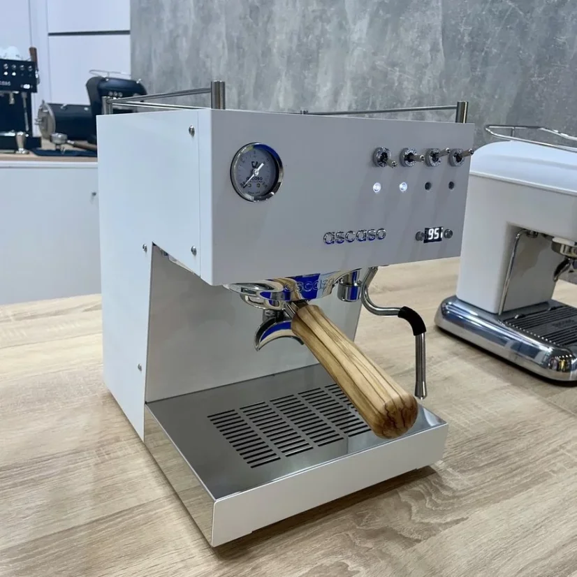 Ascaso Steel DUO PID White&Wood