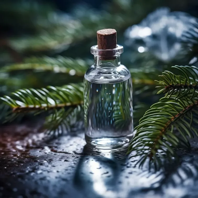 Huile essentielle de Sapin argenté en flacon de 10 ml, idéale pour traiter la grippe et le rhume.