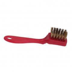 Brush for cleaning the grinding stones of the coffee grinder.
