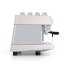 Máquina de café profesional de dos grupos semi-automática XT 2GR en color blanco.