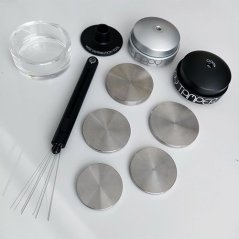 Happy Tamper Base Plates with additional accessories.